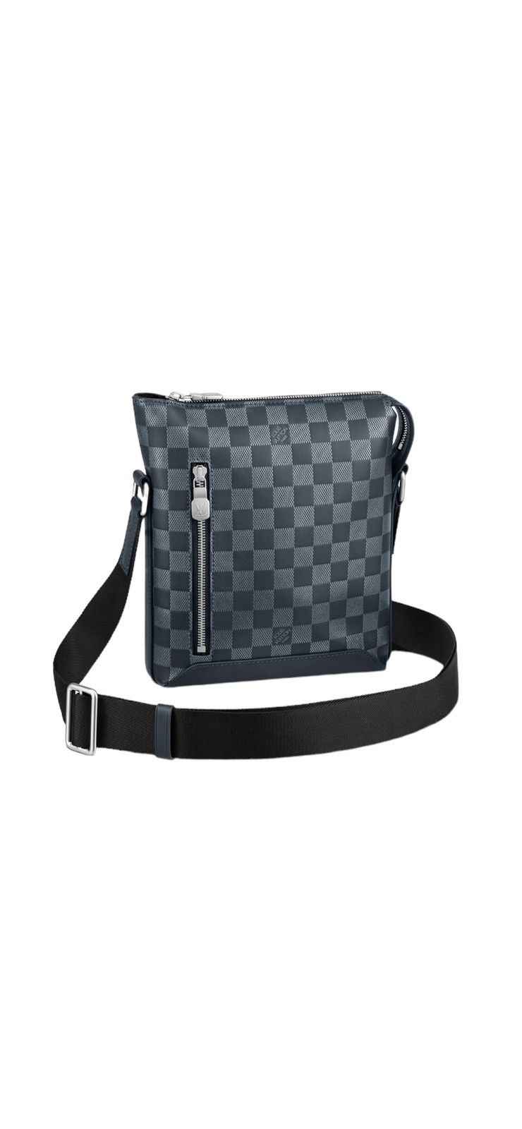 image of Louis Vuitton Discovery Messenger Bb Bag in Black, Men's