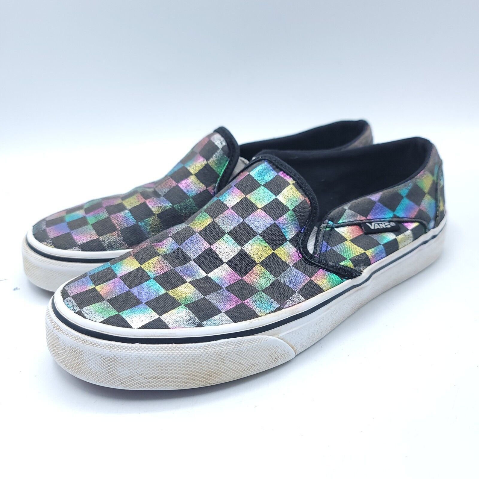 Vans Vans Off the Wall Shoe Womens Size 6.5 500714 Multi Black Size US 6.5 / IT 36.5 - 1 Thumbnail