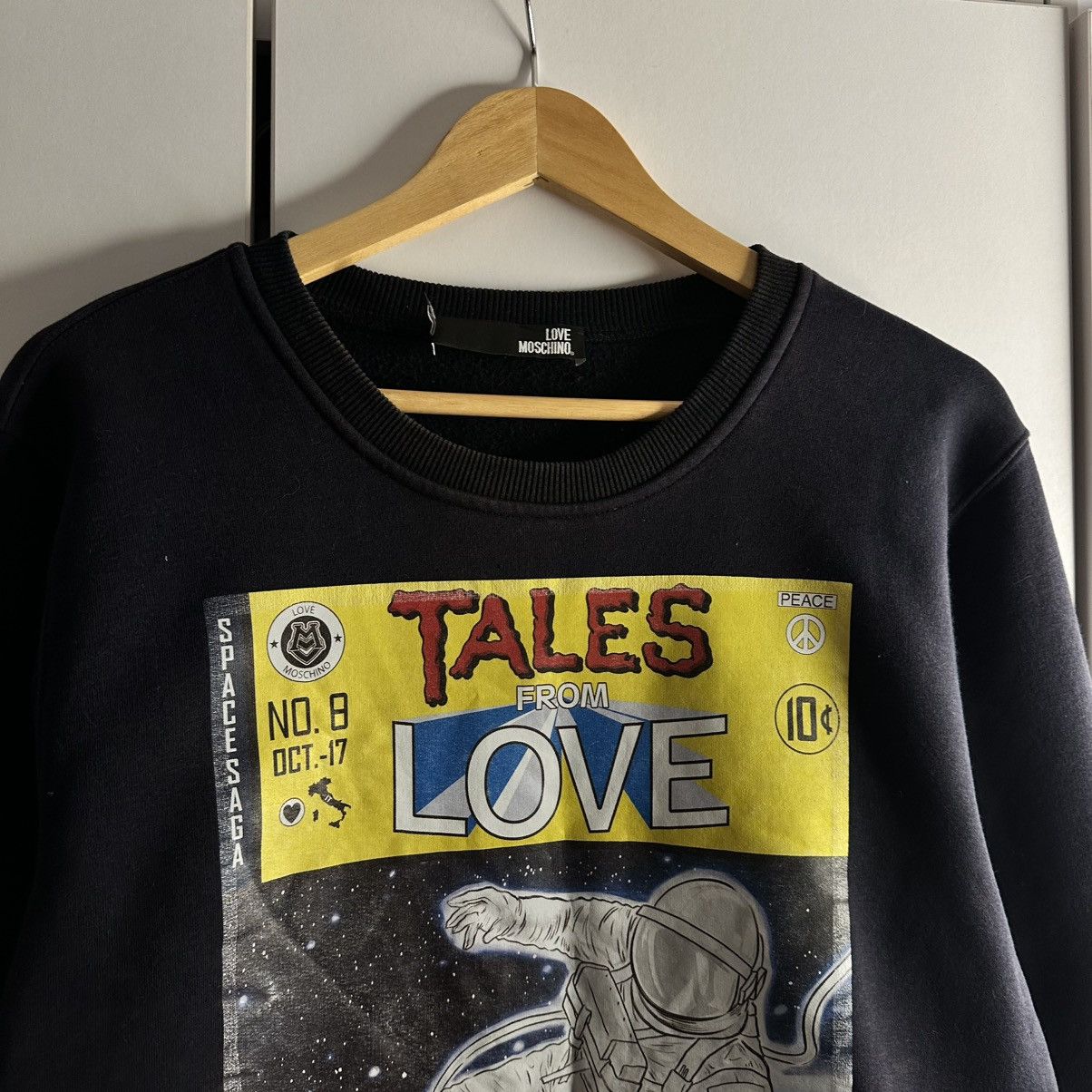 Moschino Love Moschino Sweatshirt Size US XL / EU 56 / 4 - 2 Thumbnail