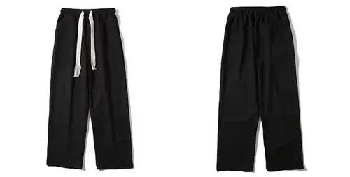 Japanese Brand 22SS Tokyo Union Black Casual Straight Leg Pants Size US 32 / EU 48 - 3 Thumbnail