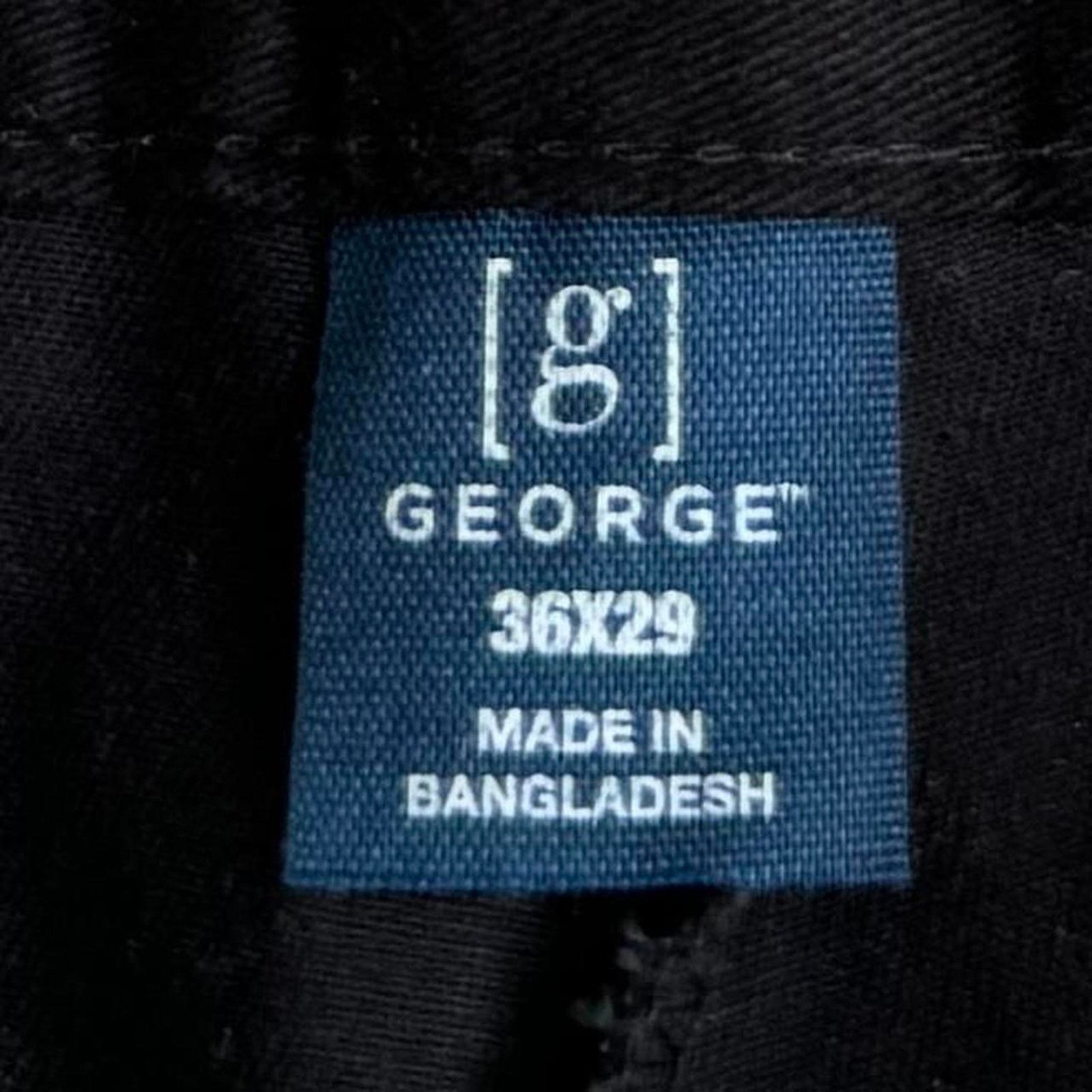 Japanese Brand × Vintage Vintage Y2K George Black Grunge Opium Essential Casual Pants Size US 36 / EU 52 - 3 Thumbnail