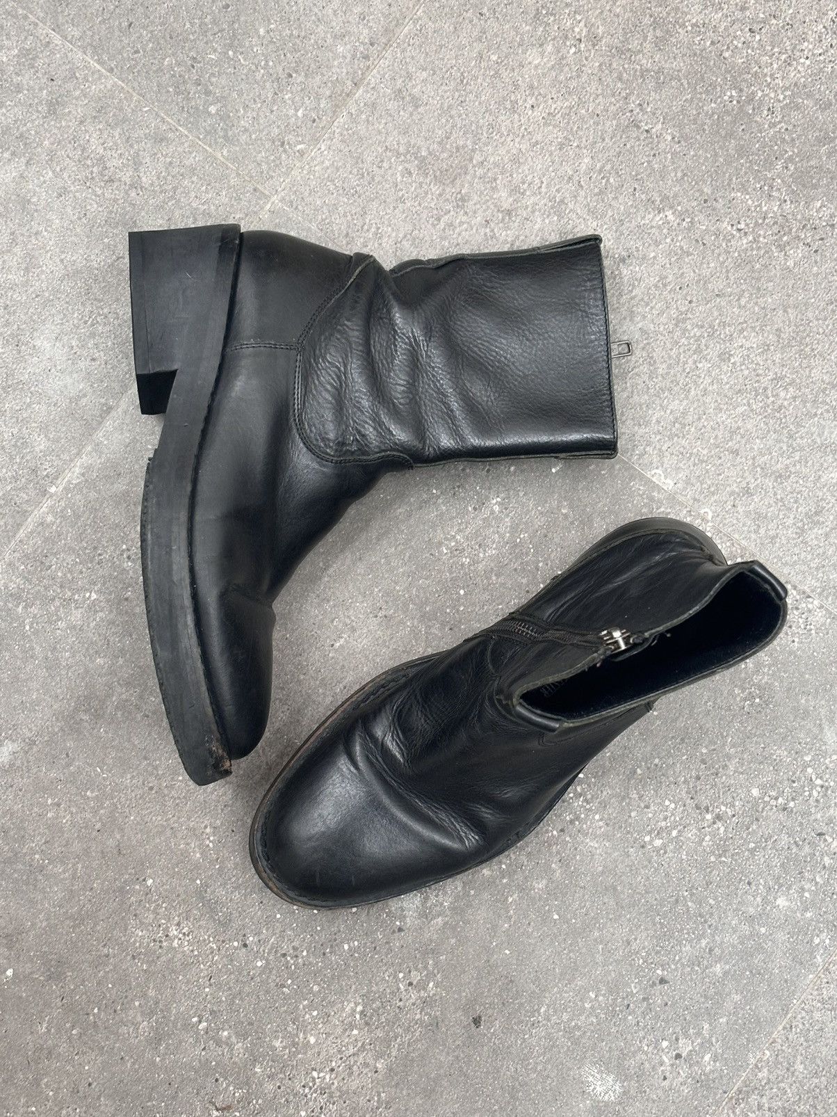Ann Demeulemeester Ann Demeulemeester | AW2011 Side-Zip Military Boots Size US 7 / IT 37 - 3 Thumbnail