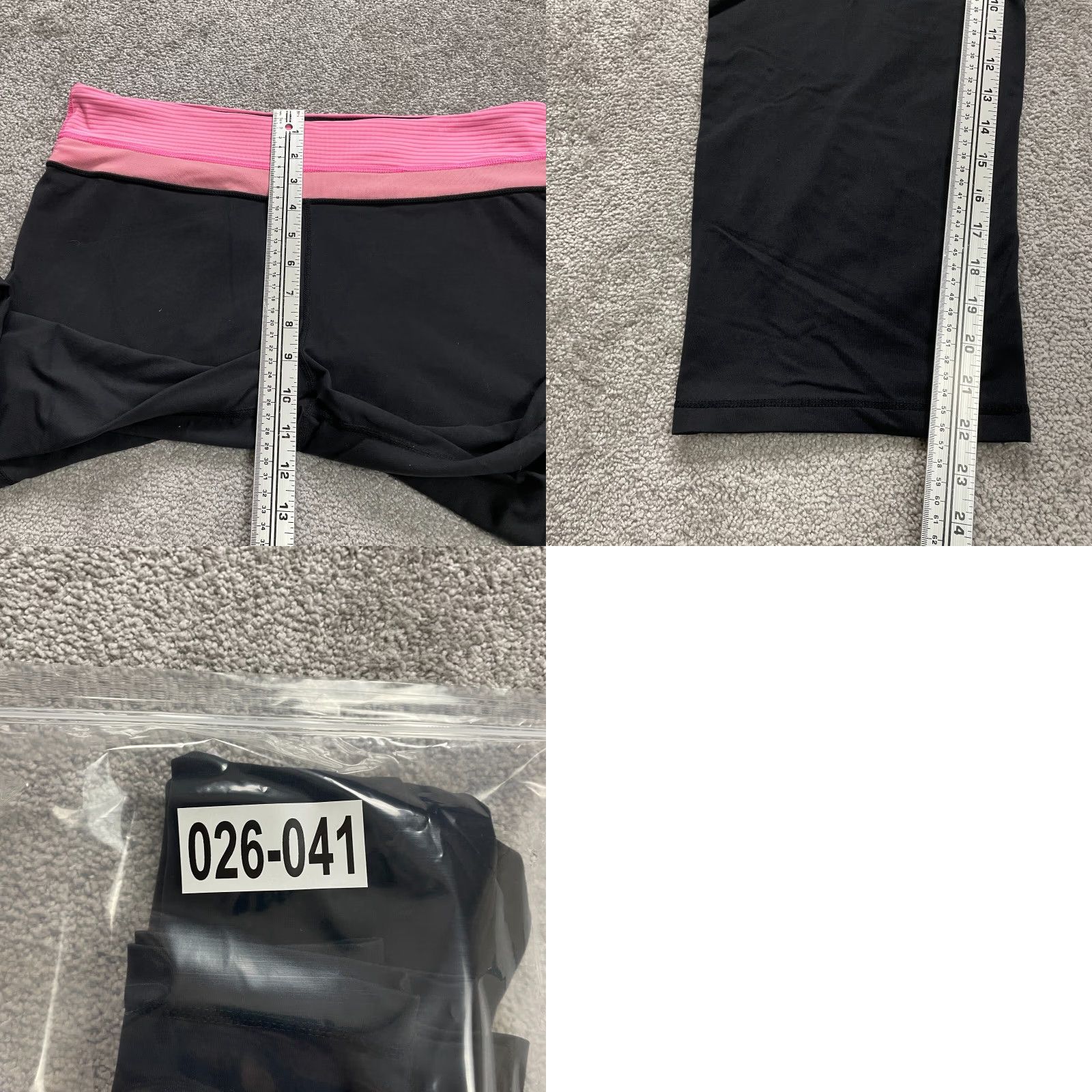 Vintage Unbranded Black Cropped Capri Pants Women's L Athletic 34x22 Easy Care Lightweight Stretch Full-Body Comfort pants Size 36" / US 14 / IT 50 - 8 Thumbnail