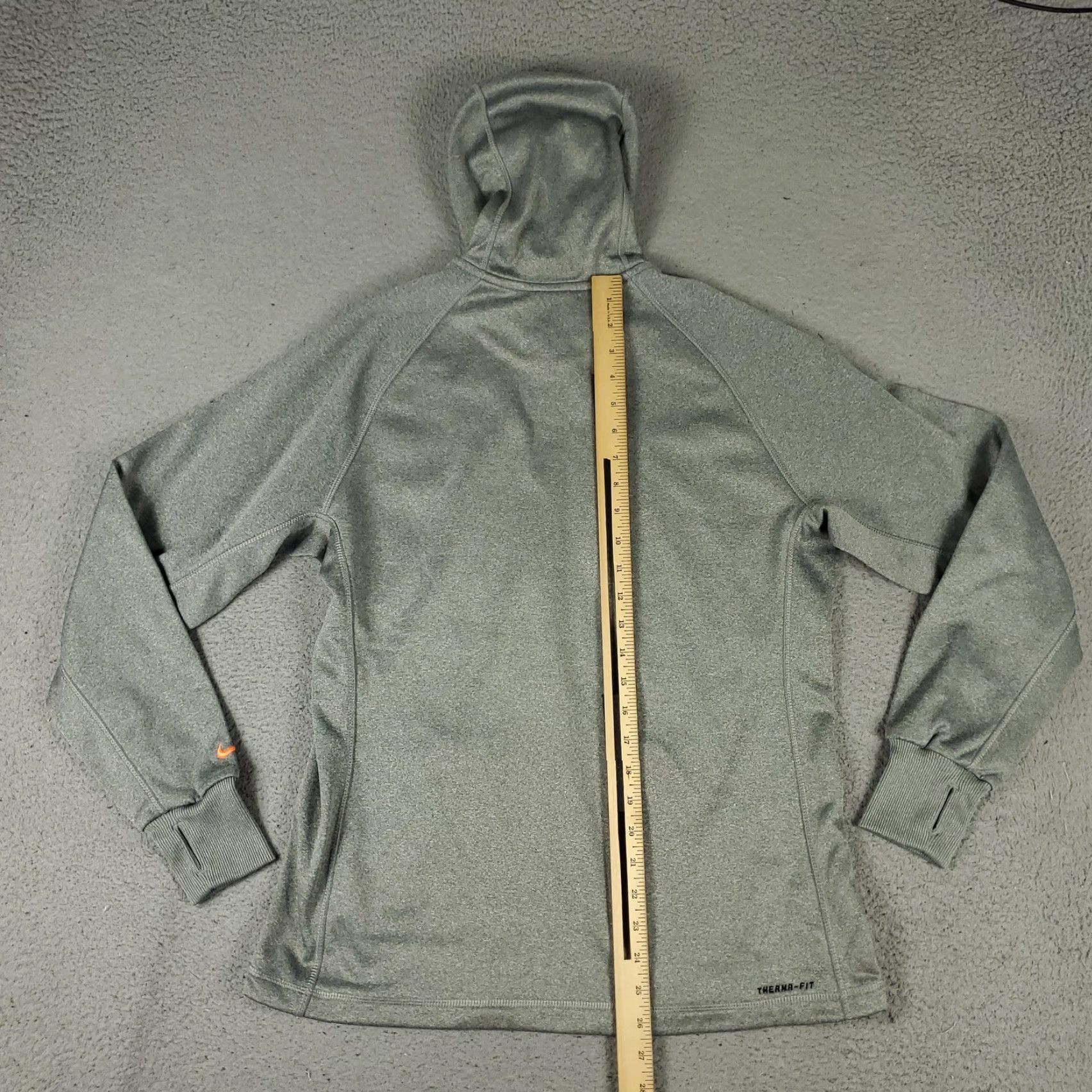 Nike Nike Sweatshirt Womens Medium Gray Therma-Fit Pullover Hoodie Sweatshirt Hoodie Size M / US 6-8 / IT 42-44 - 6 Thumbnail