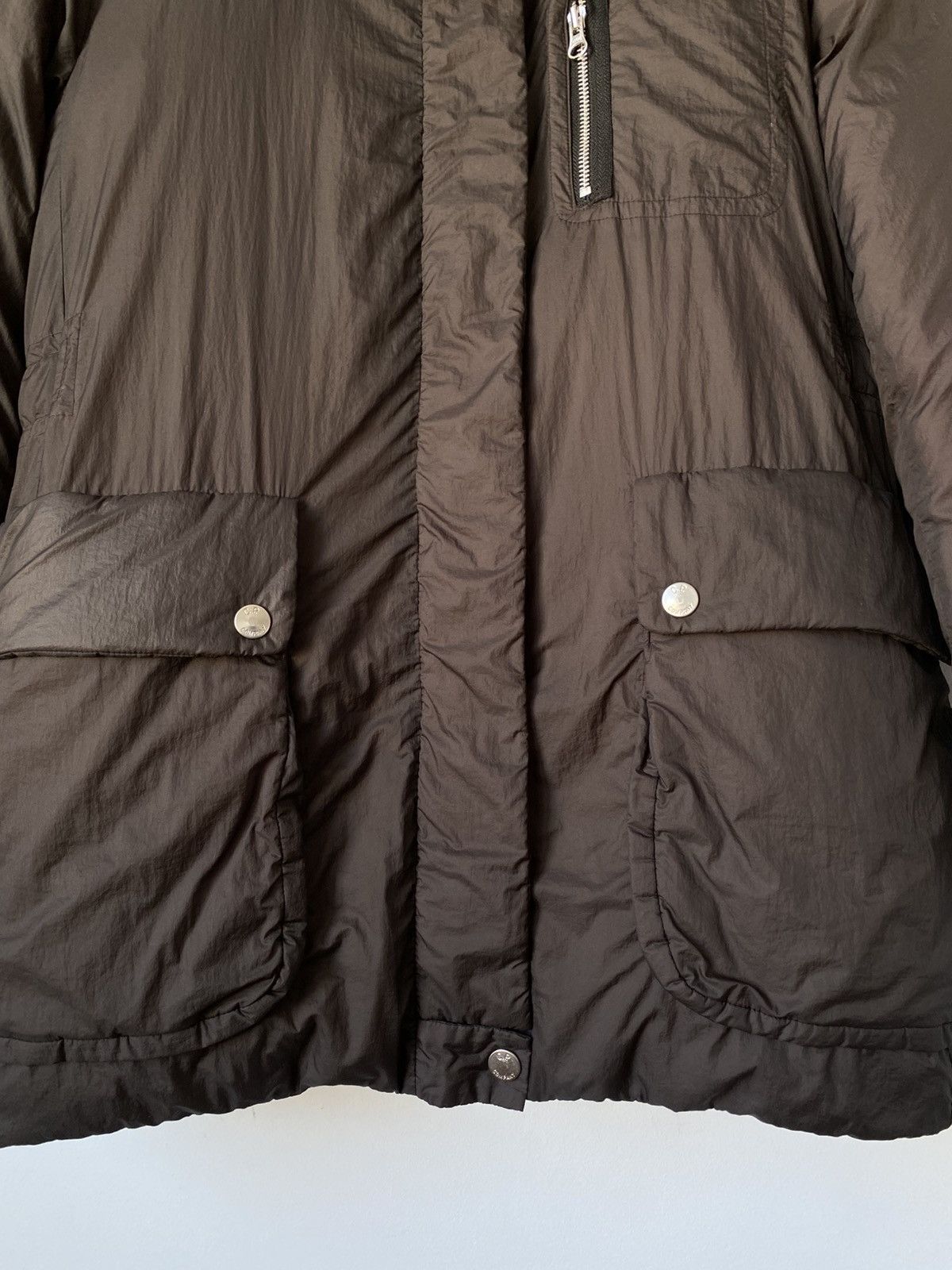 C.P. Company C.P. Company Goose Down Brown Puffer Coat Jacket Size US S / EU 44-46 / 1 - 3 Thumbnail