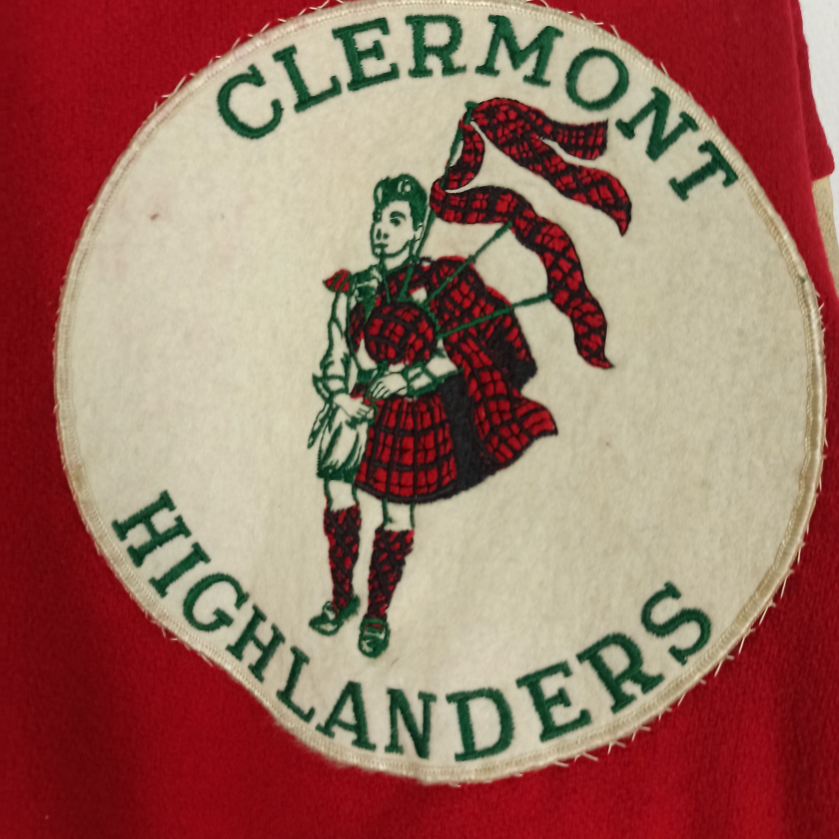 Vintage VINTAGE VARSITY CLERMONT HIGHLANDERS VERY RARE Size US XL / EU 56 / 4 - 5 Thumbnail