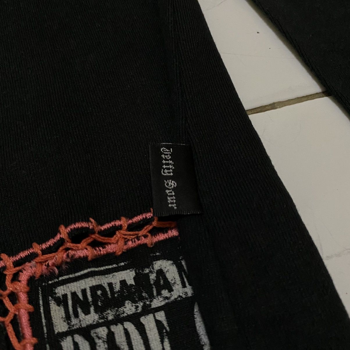 If Six Was Nine 2000s Jeffy Sour “Indiana Motorcycle” Longsleeve Size M / US 6-8 / IT 42-44 - 12 Thumbnail