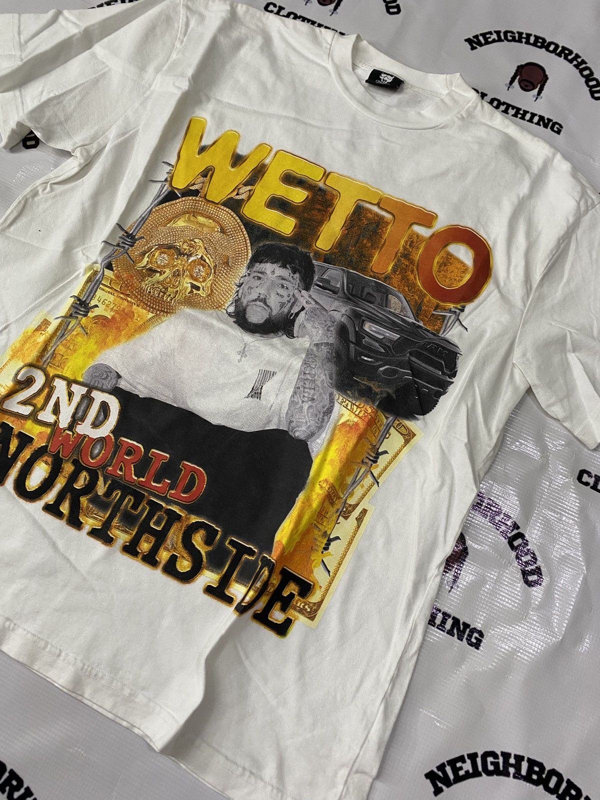 G59 Records SUICIDEBOYS WETTO RAP TEE. Size US L / EU 52-54 / 3 - 6 Thumbnail