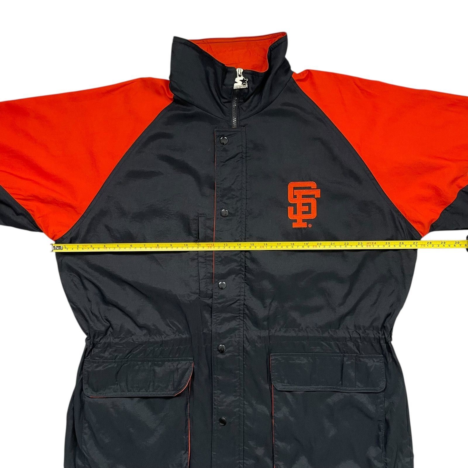 MLB DEADSTOCK VTG 90s SAN FRANCISCO GIANTS STARTER JACKET SIZE M Size US M / EU 48-50 / 2 - 10 Thumbnail