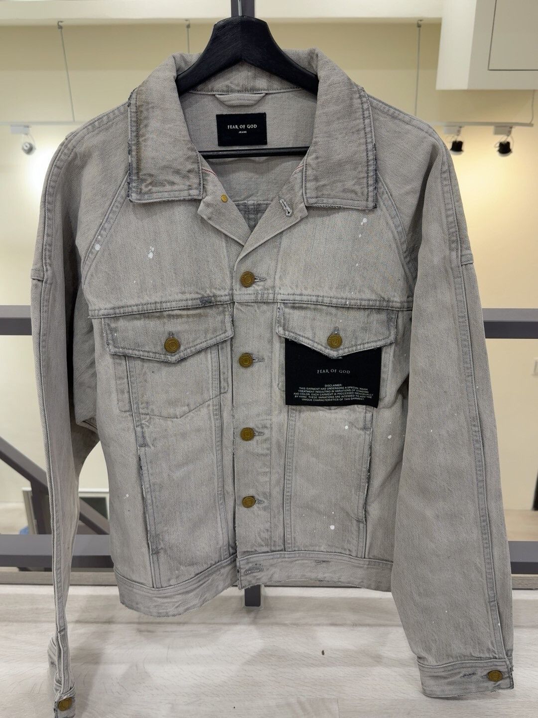 Fear of God Fear of God Denim Jacket Medium Size US M / EU 48-50 / 2 - 1 Thumbnail