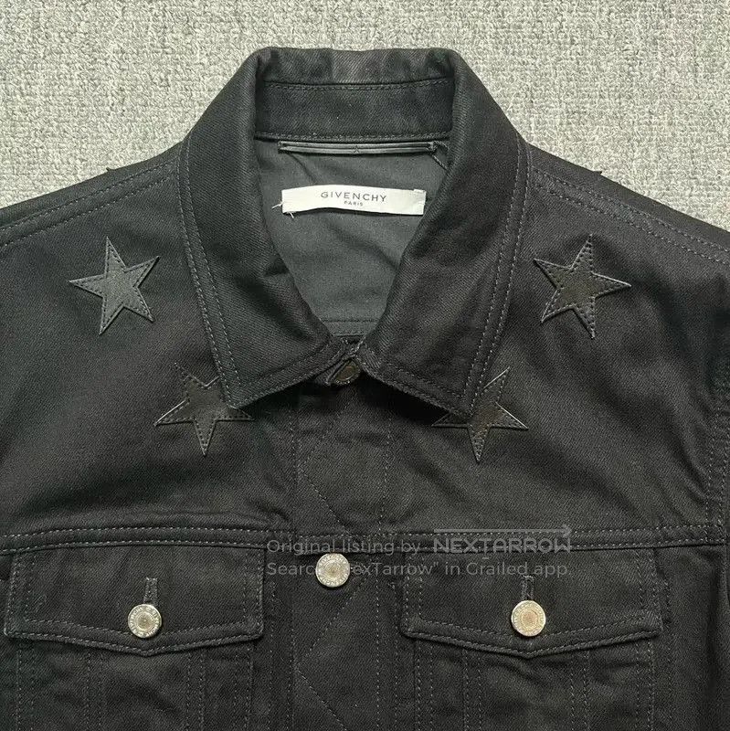 Givenchy Givenchy Black Cotton Women's Jacket . Size M / US 6-8 / IT 42-44 - 4 Thumbnail