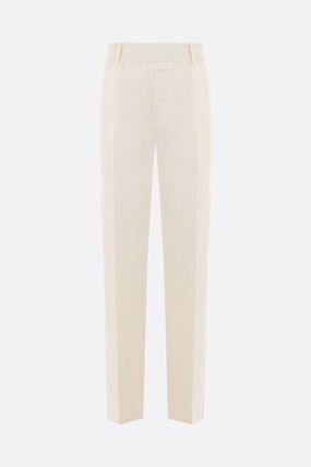Burberry o1w1db10326 Canvas Pants in Ivory Size 25" / US 0 / IT 36 - 1 Preview