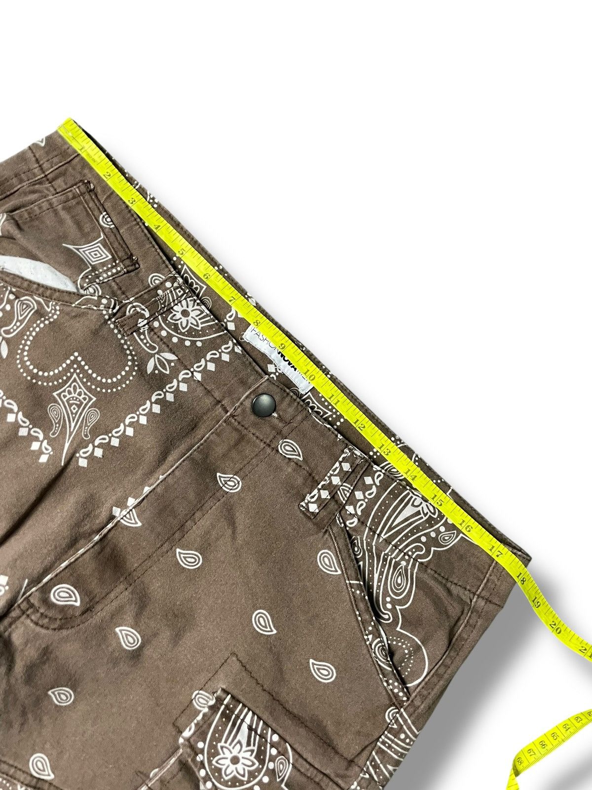 If Six Was Nine × Japanese Brand × Le Grande Bleu (L.G.B.) FASHION NOVA Summer Paisley Pants (91) Size US 36 / EU 52 - 8 Thumbnail