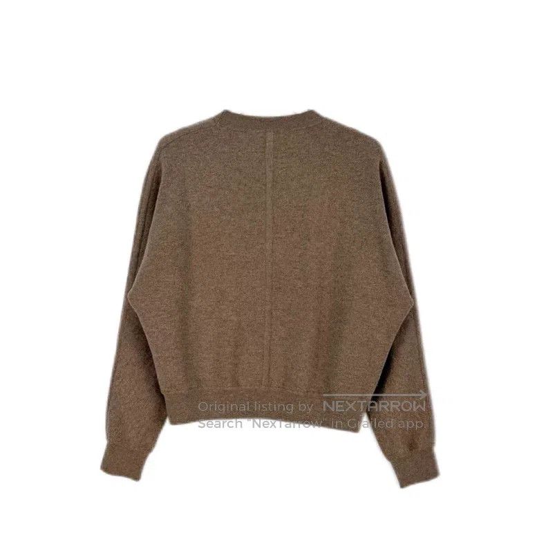 Hermes Hermes Khaki Cashmere Sweater Size S / US 4 / IT 40 - 2 Thumbnail