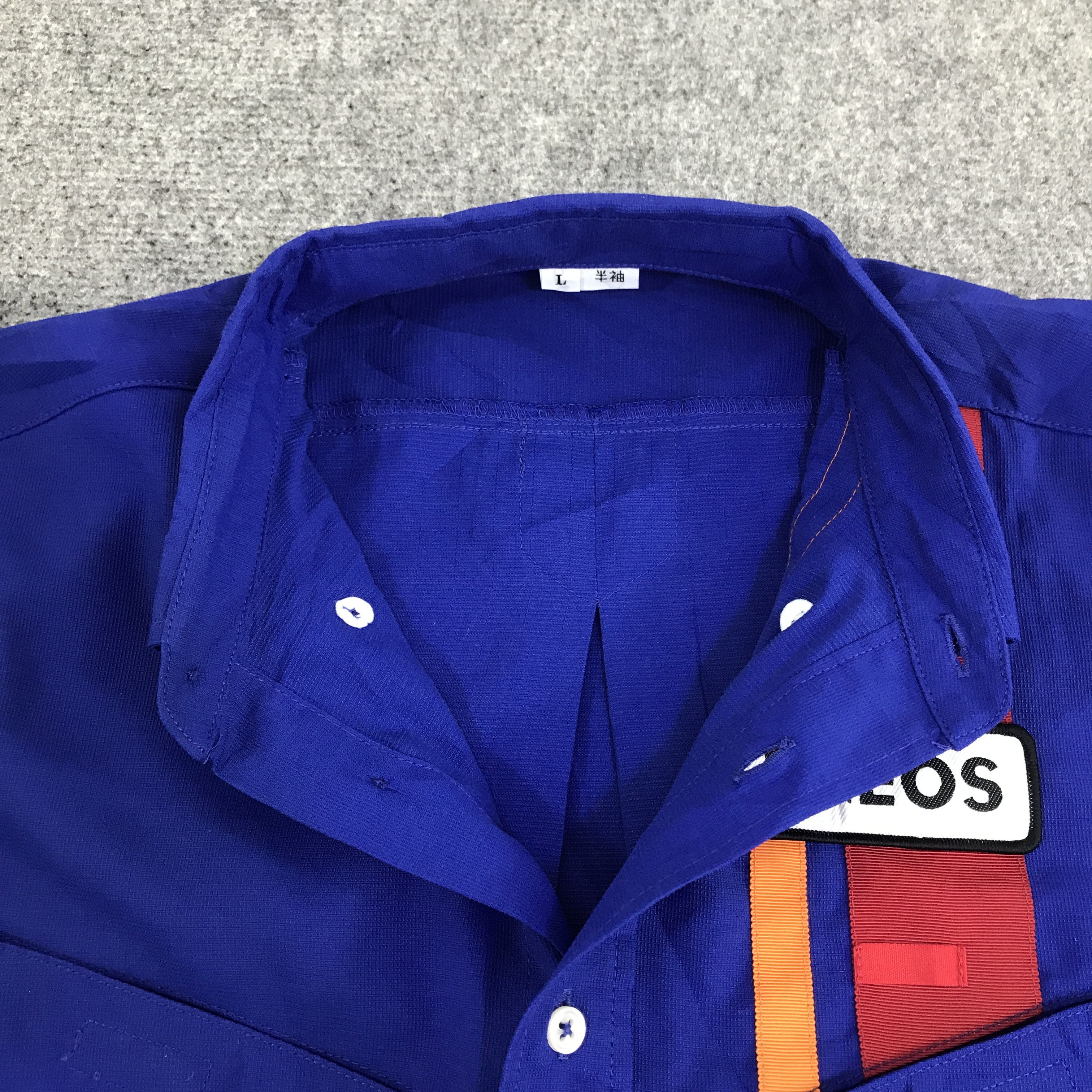 Japanese Brand eneos japan button up shirt K117B1 Size US L / EU 52-54 / 3 - 5 Thumbnail