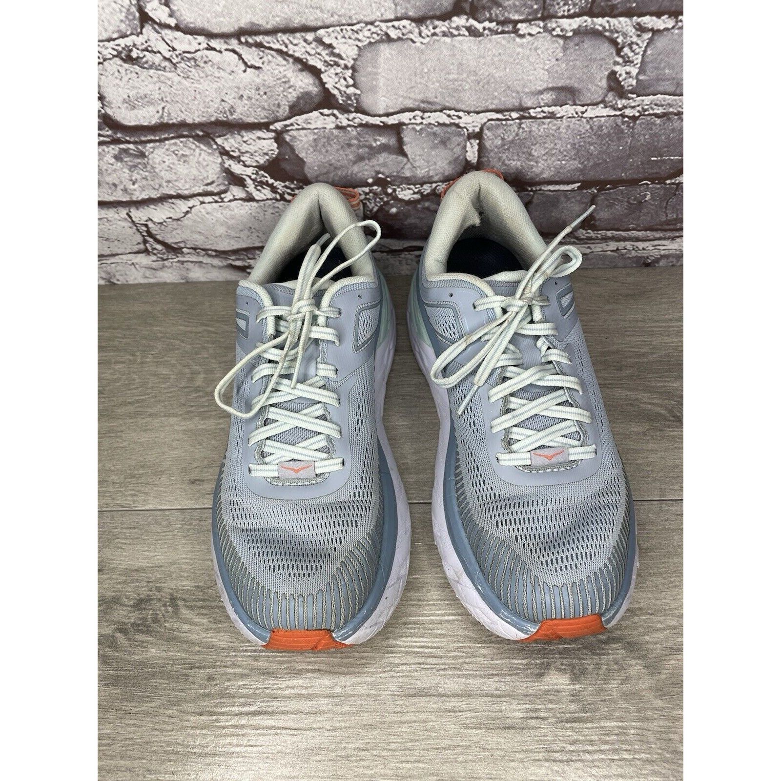 Hoka Hoka One One Bondi 7 1110519 Blue Synthetic Running Shoes Wo Size US 9 / IT 39 - 13 Thumbnail