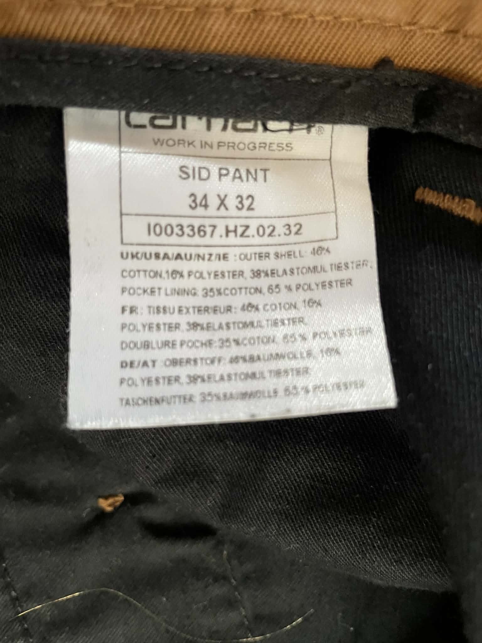 Carhartt Wip Carhartt WIP Sid Pant Size US 34 / EU 50 - 5 Thumbnail