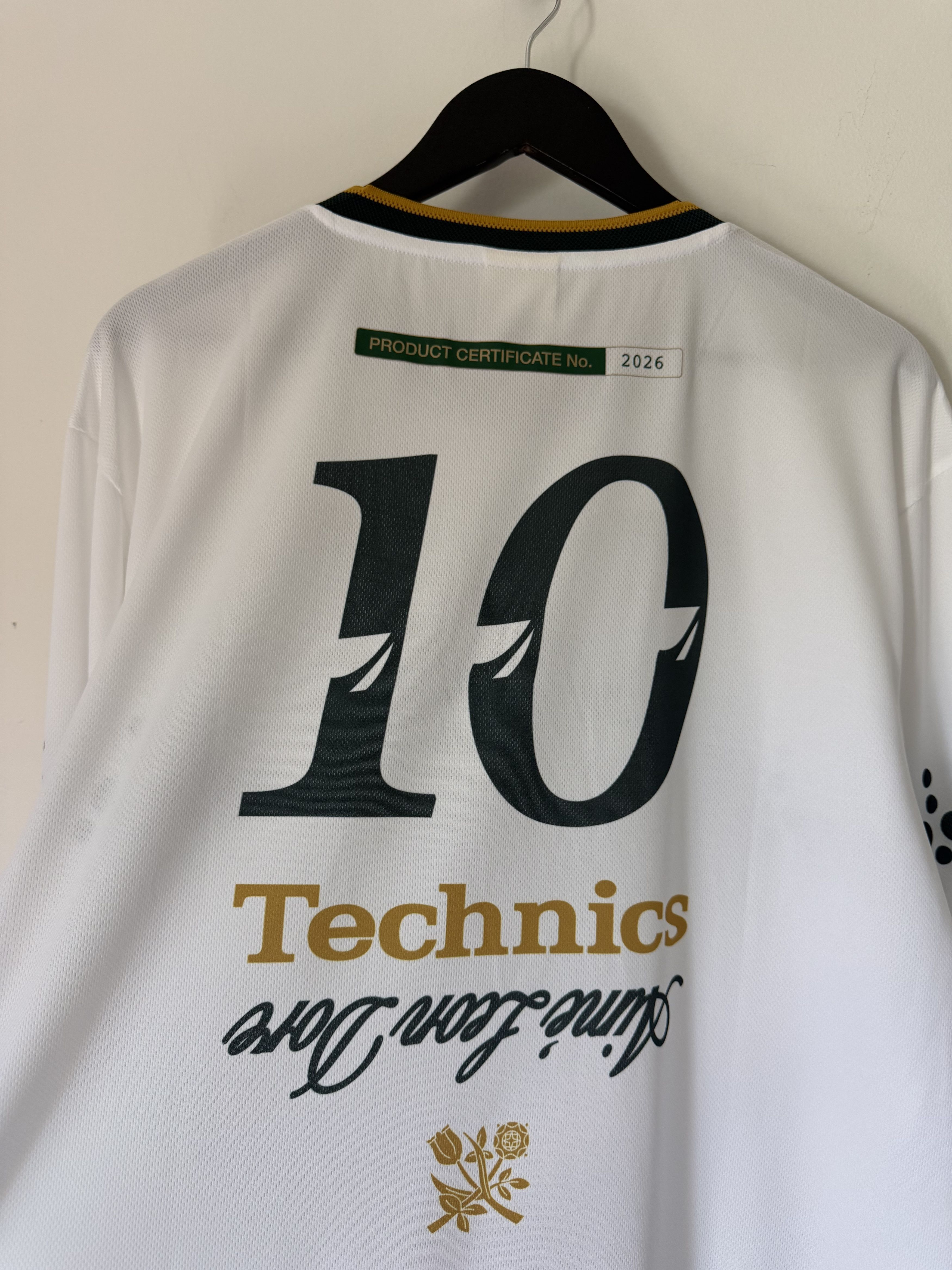 Aime Leon Dore Aime Leon Dore Technics Jersey in White Size US XXL / EU 58 / 5 - 6 Thumbnail