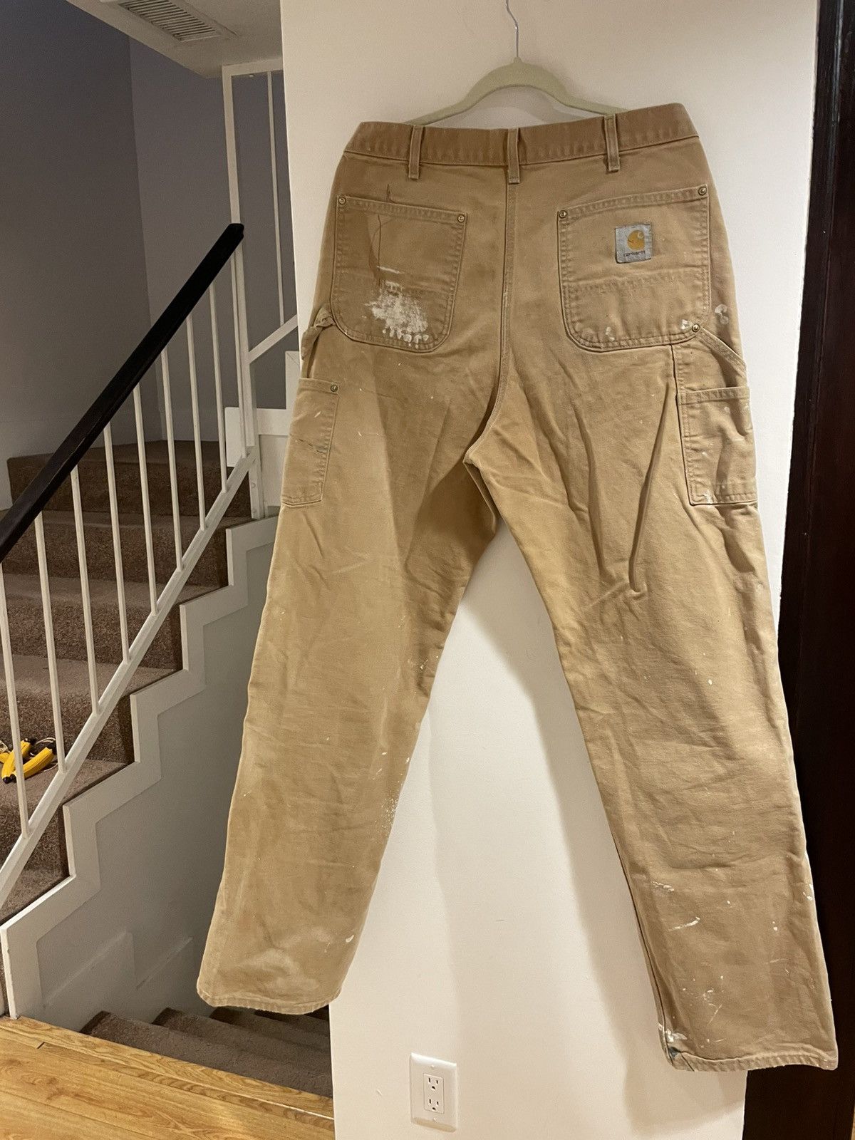 Carhartt × Vintage CARHARTT Y2K DOUBLE KNEE CARPENTER PANTS Size US 36 / EU 52 - 5 Thumbnail