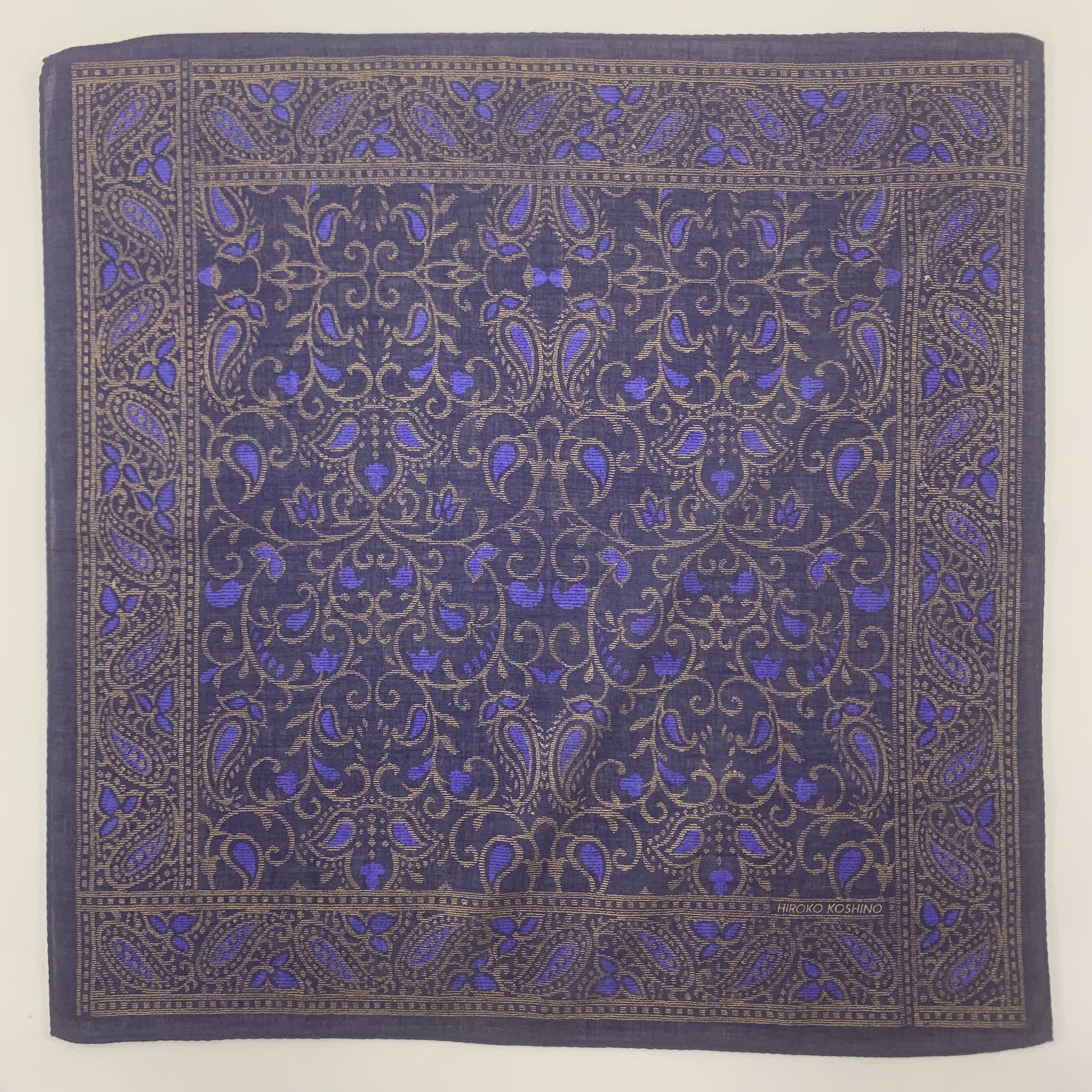 Hiroko Koshino Homme Hiroko Koshino Handkerchief Bandana Neckerchief TB3373 Size ONE SIZE - 2 Thumbnail