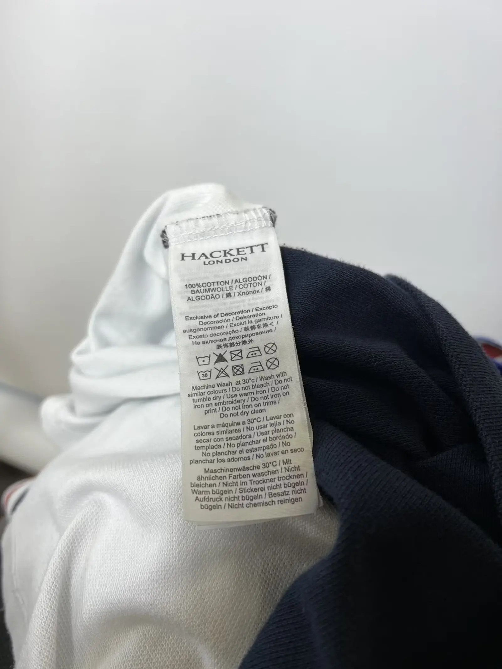 Hackett Hackett polo big logo T-shirt Size US M / EU 48-50 / 2 - 5 Thumbnail