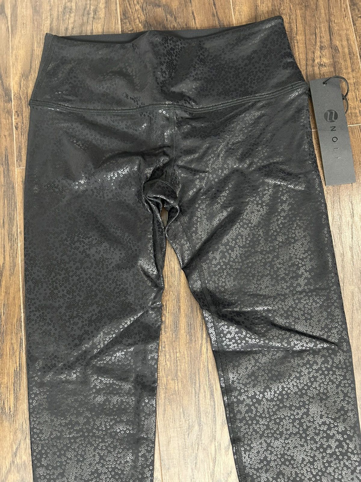 Other High-Waisted Patterned Gloss Leggings Size 30" / US 8 / IT 44 - 2 Thumbnail