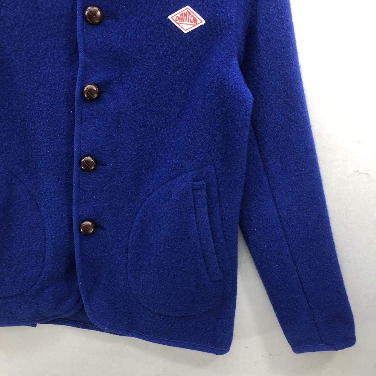 Danton Vintage Danton Vetements De Travail Wool Jacket Size XS / US 0-2 / IT 36-38 - 3 Thumbnail