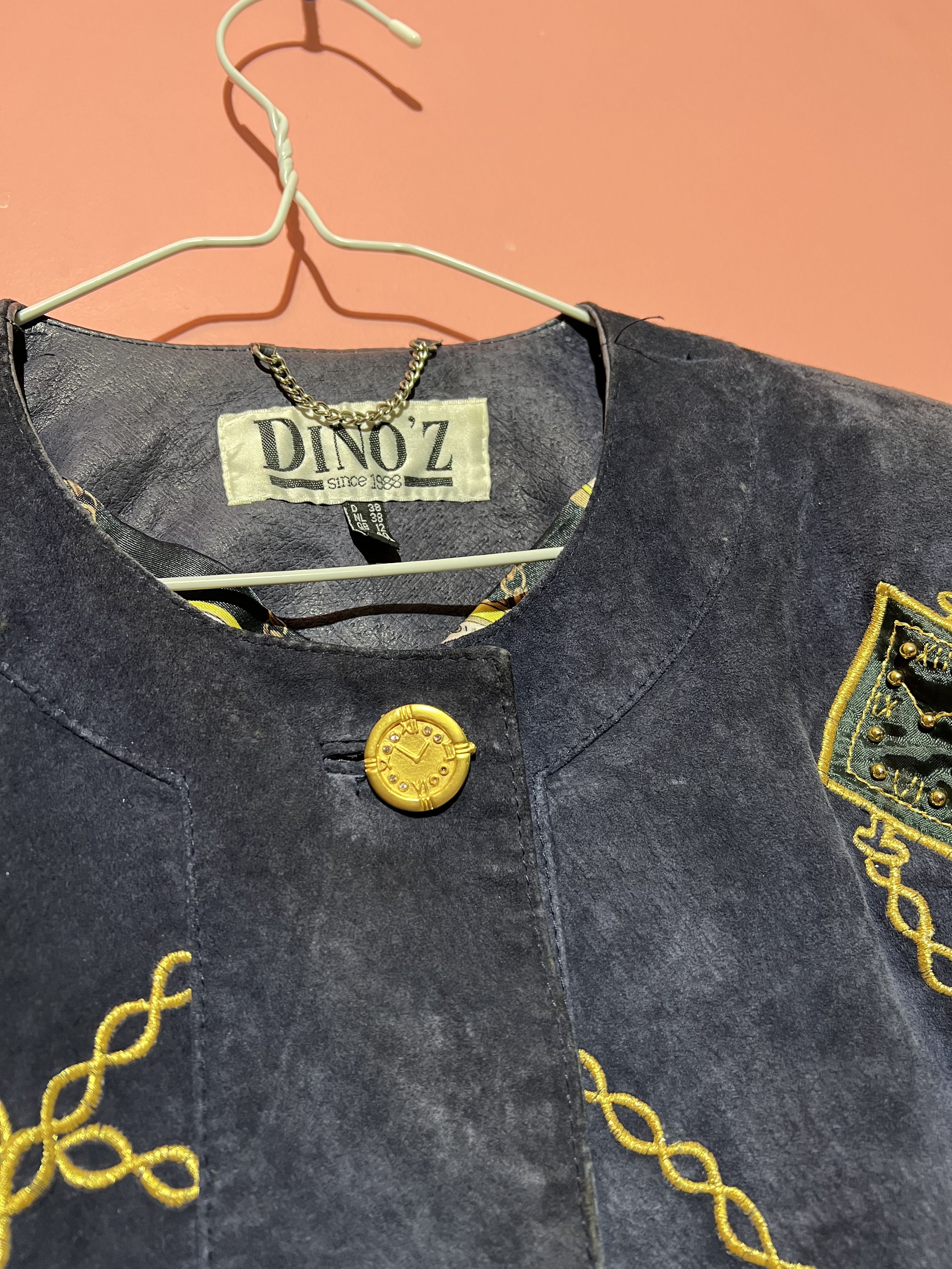Vintage Dino’z vtg vintage leather jacket rare women’s casual Size Size M / US 6-8 / IT 42-44 - 5 Thumbnail