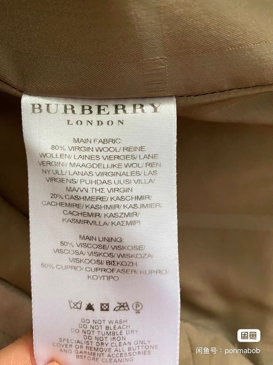 Burberry Burberry virgin wool coat Size S / US 4 / IT 40 - 4 Thumbnail