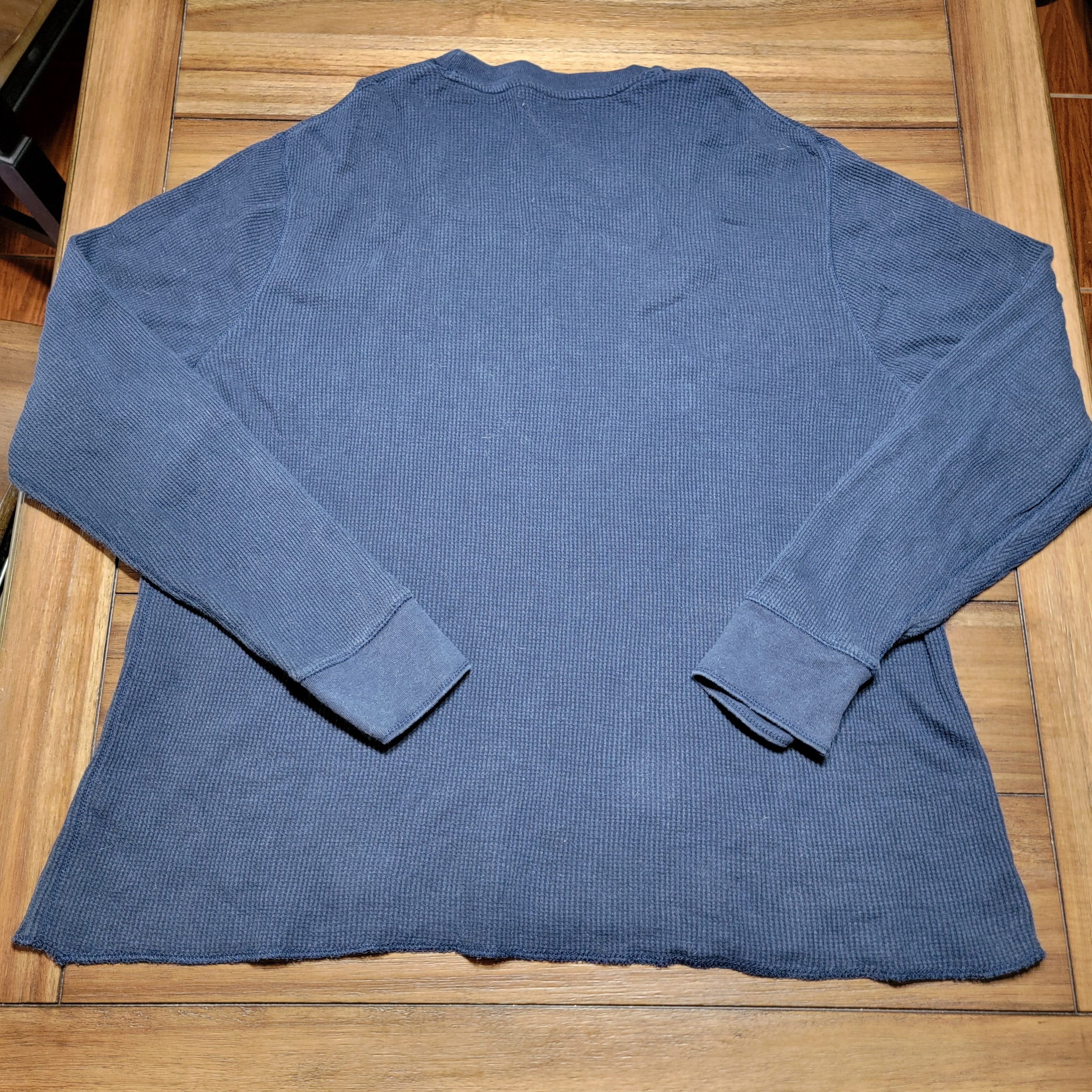 Old Navy Old Navy Waffle Pull Over LS Navy Tee New York 84 - Size XL Size XL / US 12-14 / IT 48-50 - 3 Thumbnail