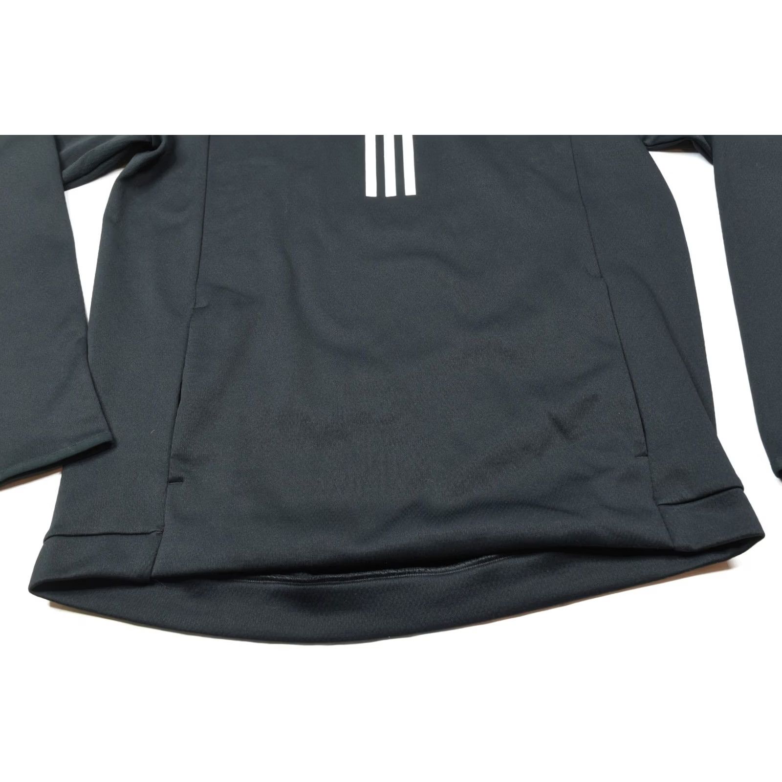 Adidas Adidas Sweatshirt 1/4 Zip Mens Medium Black Long Sleeve Pullover Gym Shirt Size US M / EU 48-50 / 2 - 4 Thumbnail