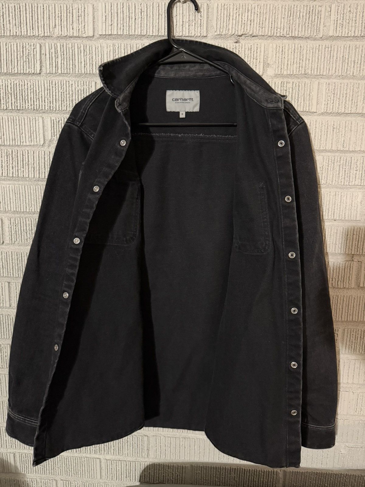 Carhartt Wip Salinac Shirt Jacket Black Denim Size US S / EU 44-46 / 1 - 5 Thumbnail