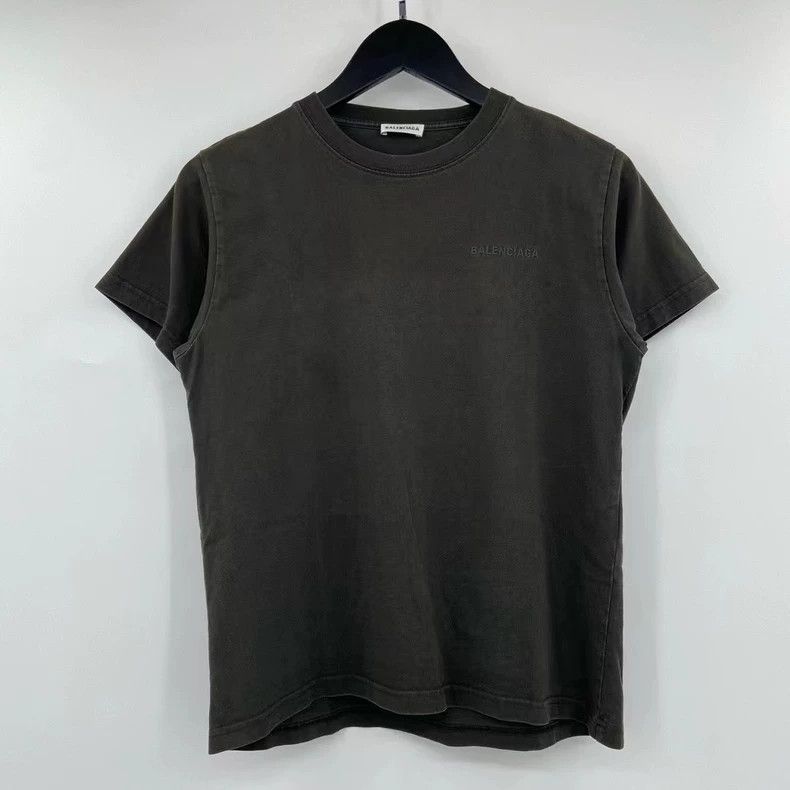 Balenciaga Balenciaga Back spiral line slogan short sleeve 2501-Nextar Size US L / EU 52-54 / 3 - 2 Thumbnail