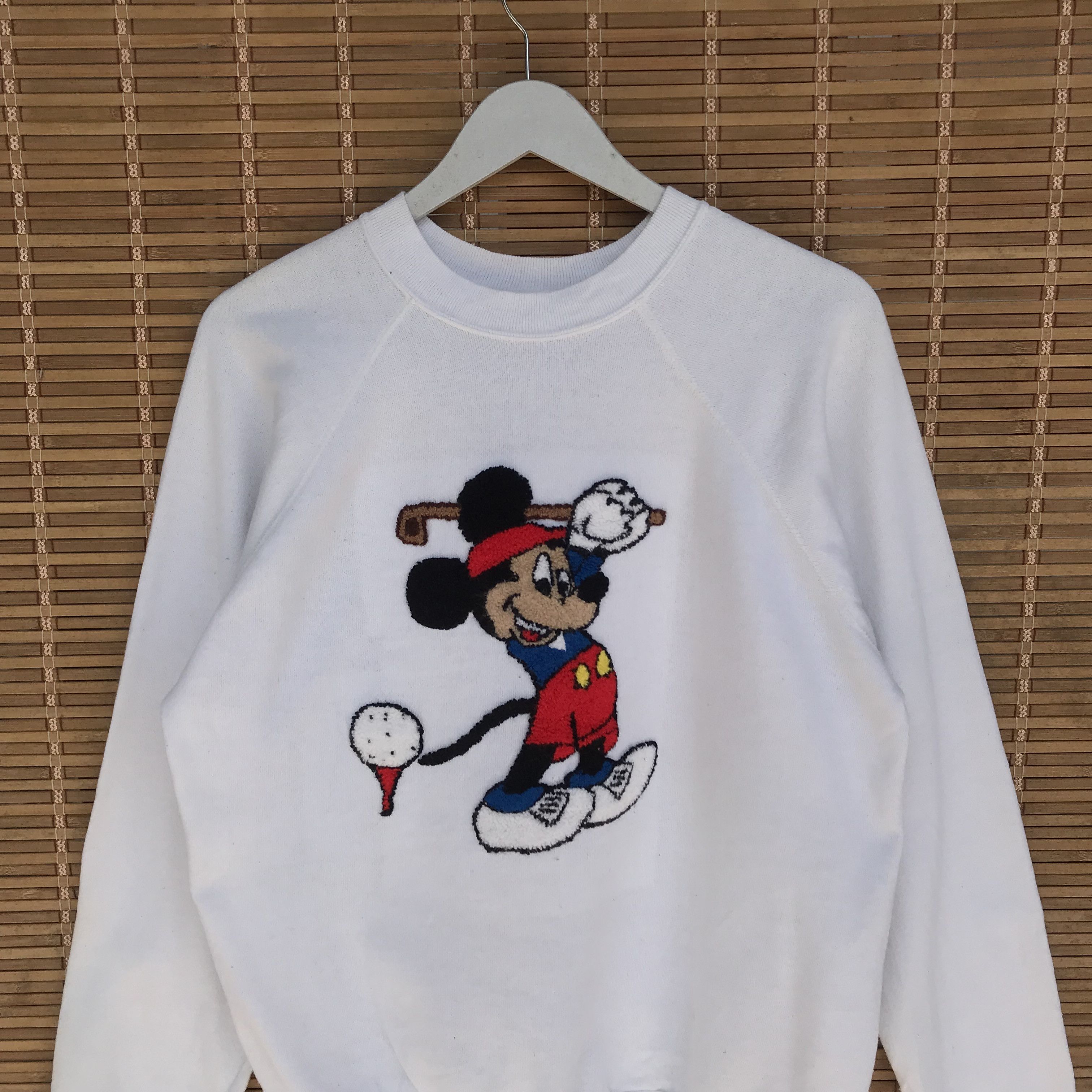 Vintage Vintage 80s Tultex mickey play golf crewneck jumper Size US L / EU 52-54 / 3 - 2 Thumbnail