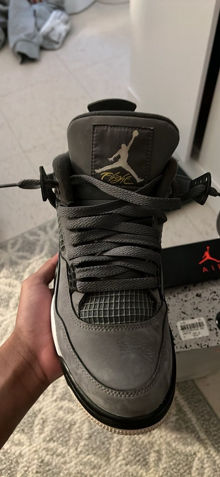 Jordan Brand jordan 4 cool grey Size US 9 / EU 42 - 3 Thumbnail