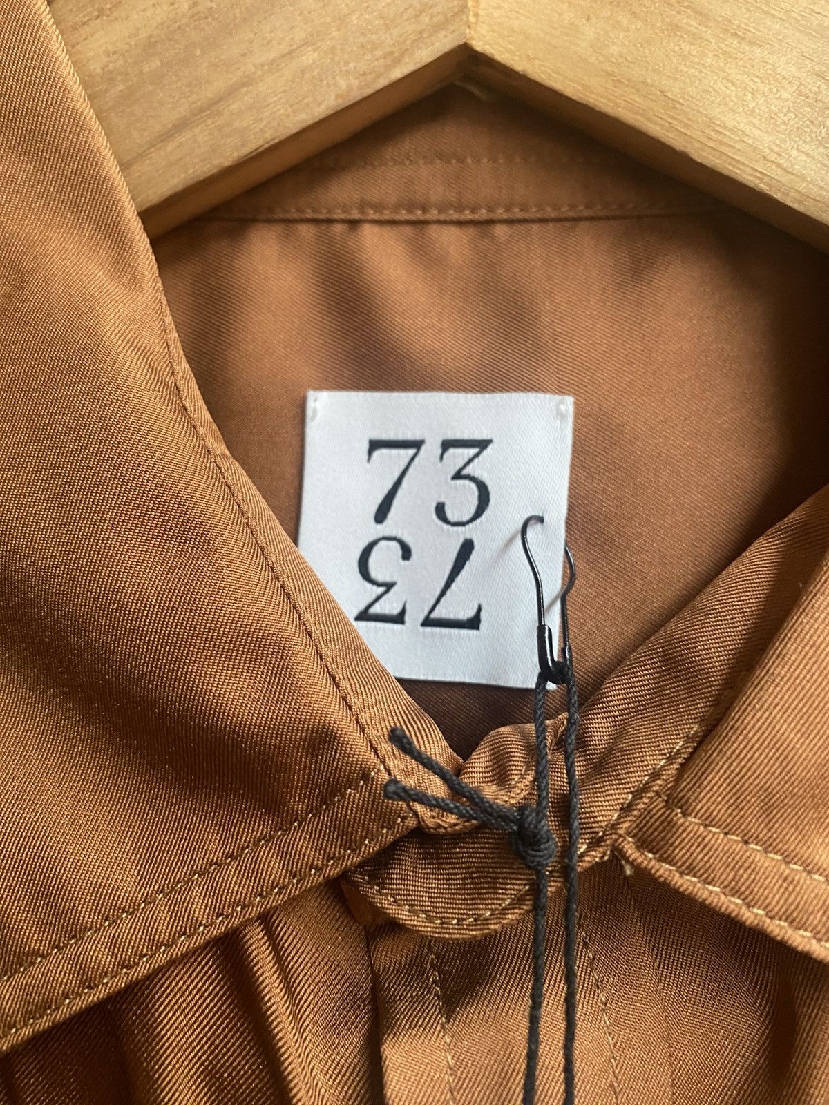 Other Seventythree Silk Shirt Long Sleeve Size S BNWT Size US S / EU 44-46 / 1 - 4 Thumbnail