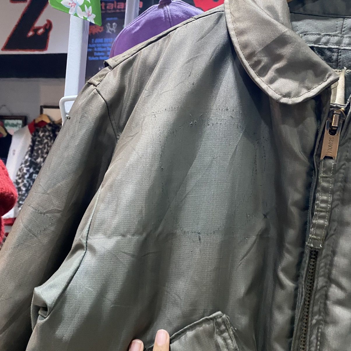 Vintage Vintage 98th Bomb Wing 34th Bomb Squadron Bomber Jacket RARE Size US M / EU 48-50 / 2 - 15 Thumbnail