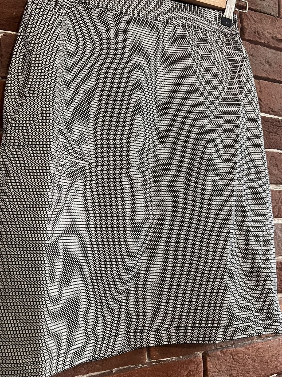 Versace GIANNI VERSACE 80s Vintage Silk Wool Midi Wool Pencil Skirt Size 28" / US 6 / IT 42 - 6 Thumbnail
