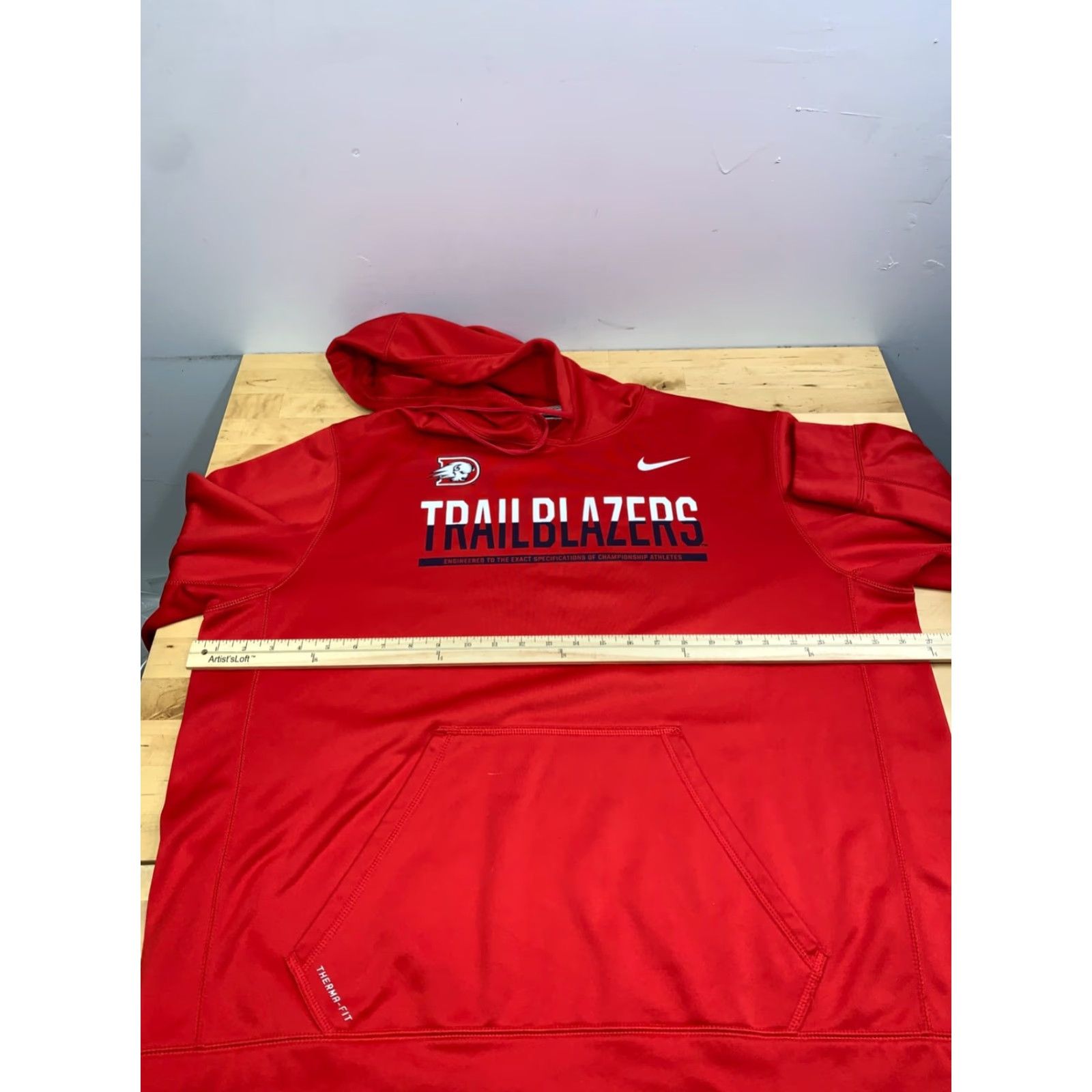 Nike Nike Therma Fit Portland Trailblazers Hoodie Men 2XL Red Pullover 13001 Size US XXL / EU 58 / 5 - 5 Thumbnail