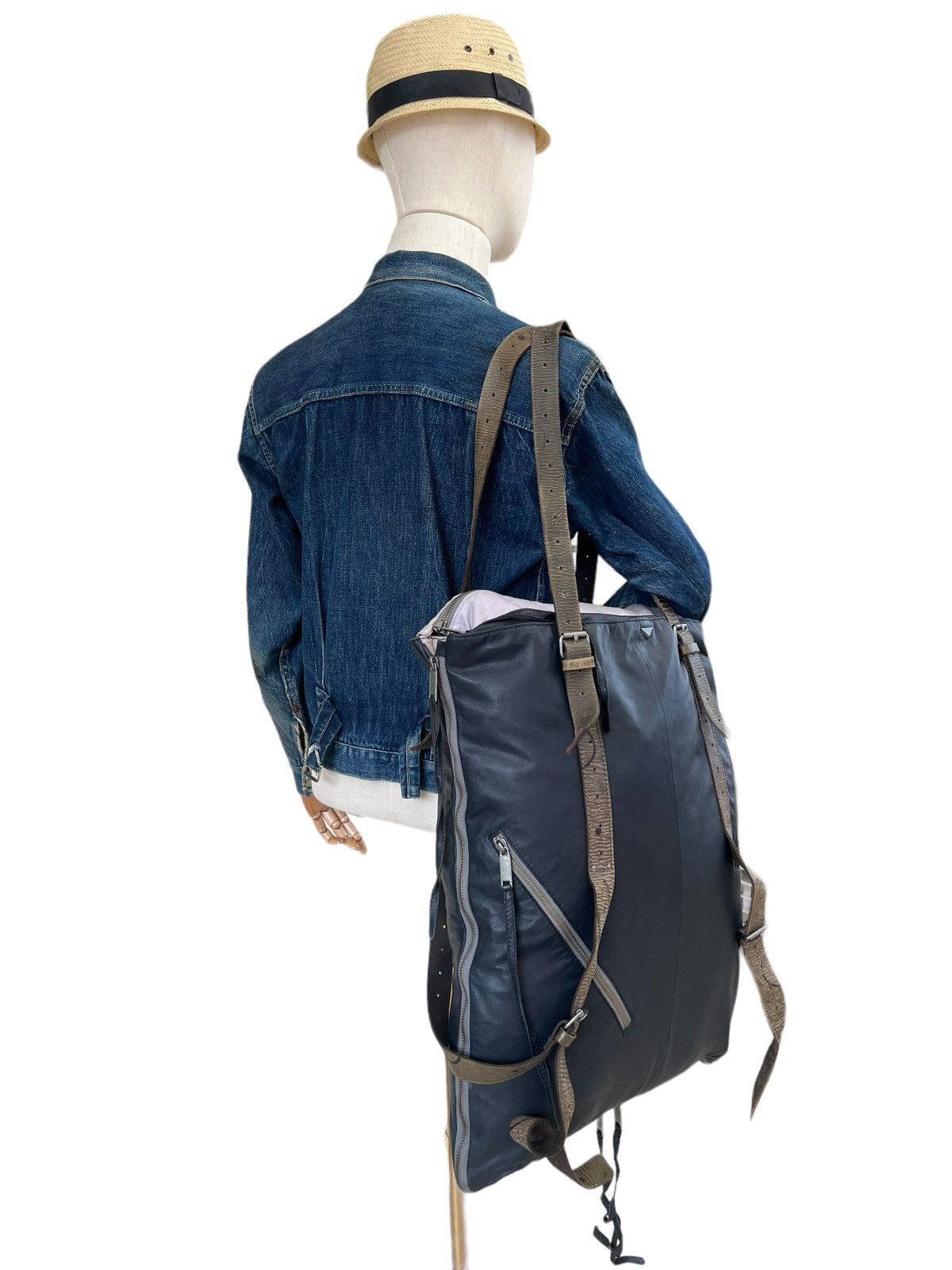 Diesel Diesel For Successful Living Patina Napa Leather Tote Bag Size ONE SIZE - 3 Thumbnail