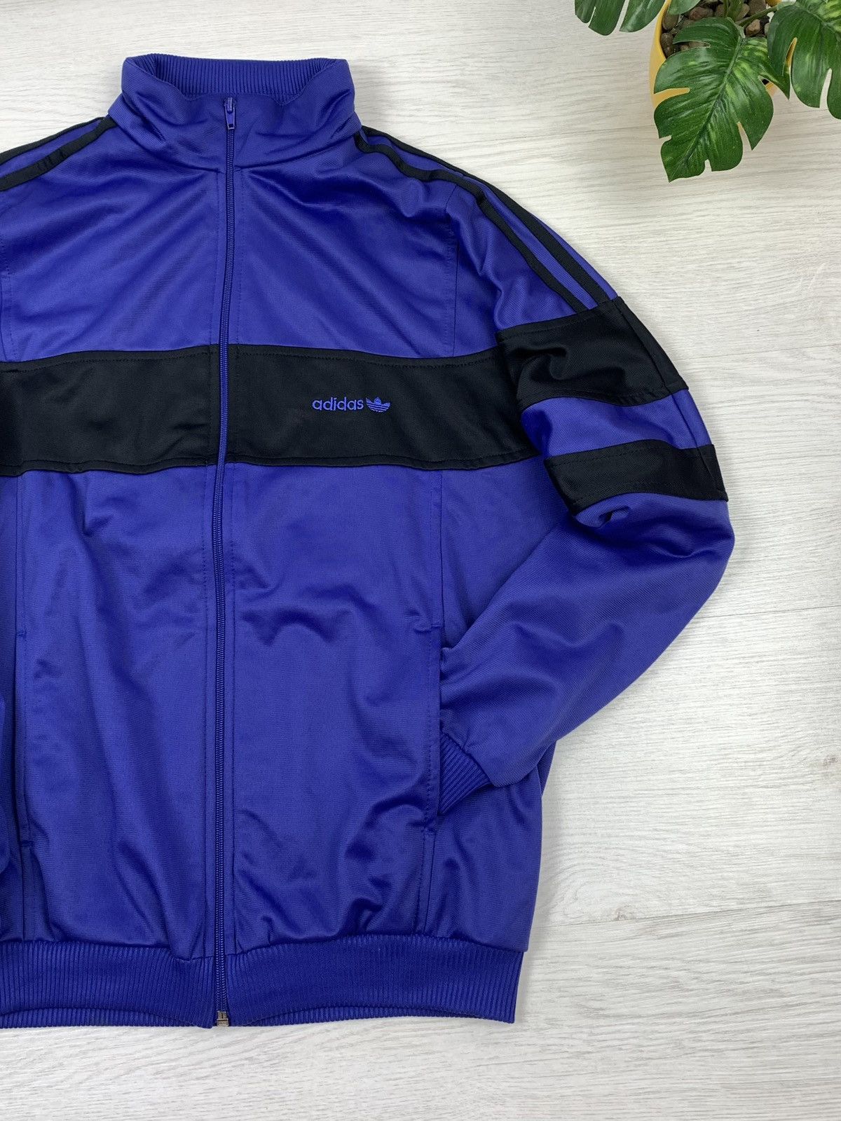 Adidas × Vintage Adidas Originals Vintage 80s Mens Full-Zip Jacket Size S-M Size US S / EU 44-46 / 1 - 7 Thumbnail