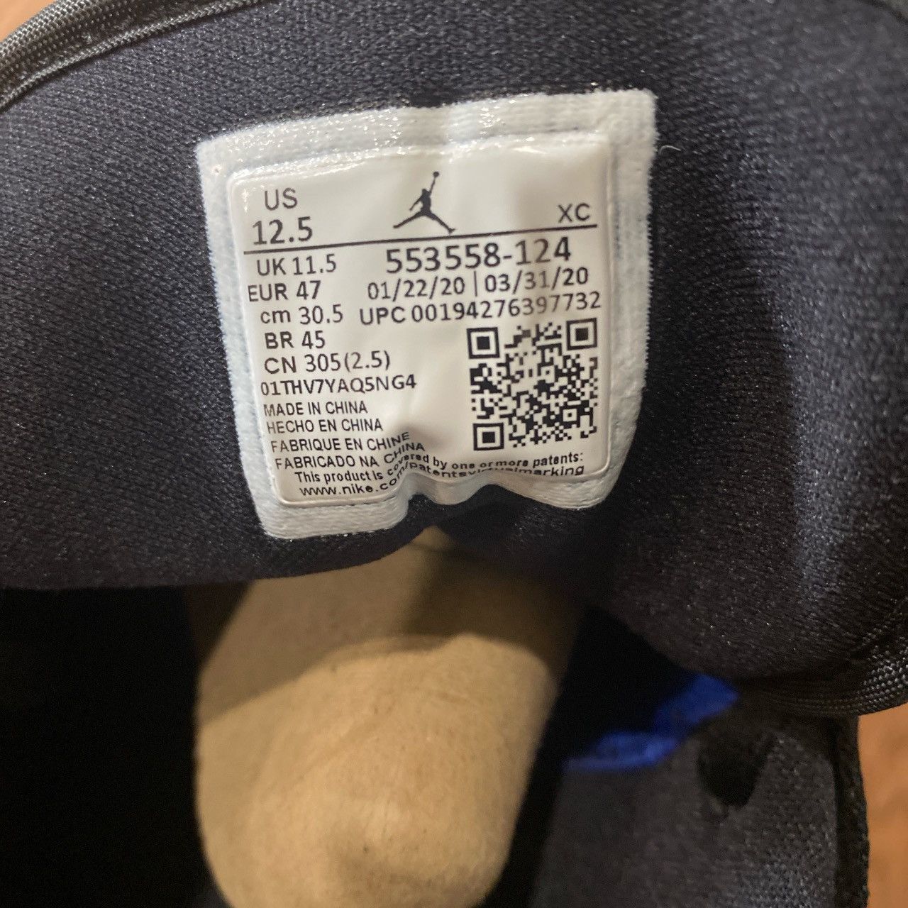 Jordan Brand AIR JORDAN 1 LOW Size US 12.5 / EU 45-46 - 6 Thumbnail
