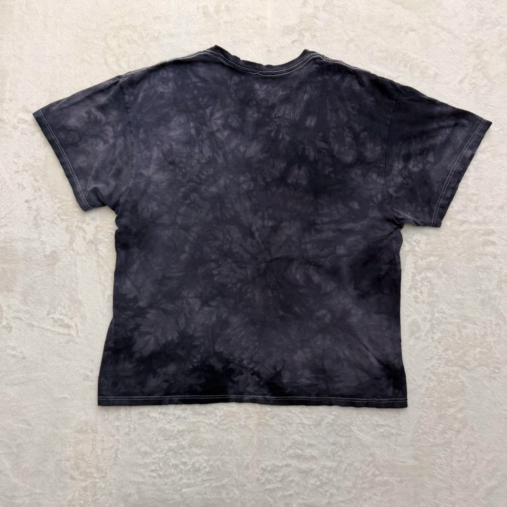 The Mountain VINTAGE The Mountain Shirt Mens XL Black Tie Dye Bald Eagle Graphic Patriotic USA Size US XL / EU 56 / 4 - 7 Thumbnail