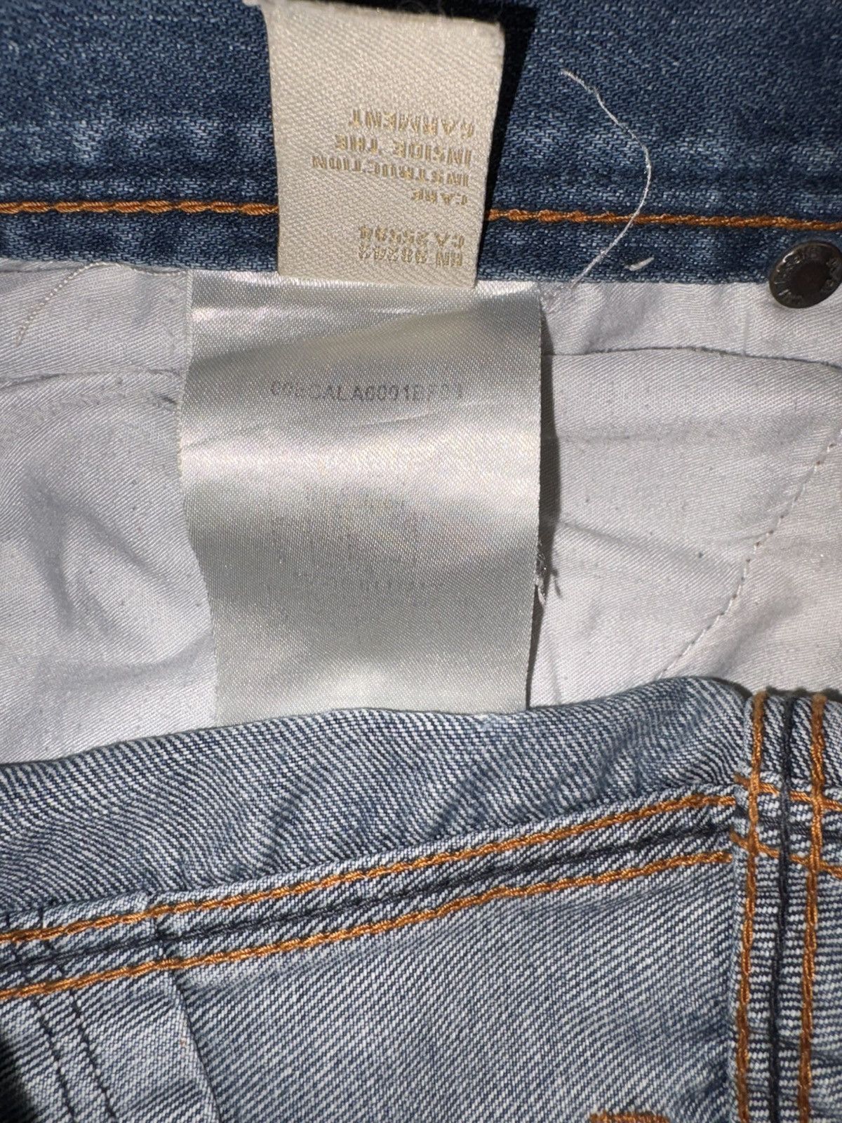 Diesel Diesel Denim Division Distressed Straight Jean Made in Italy Size US 38 / EU 54 - 13 Thumbnail