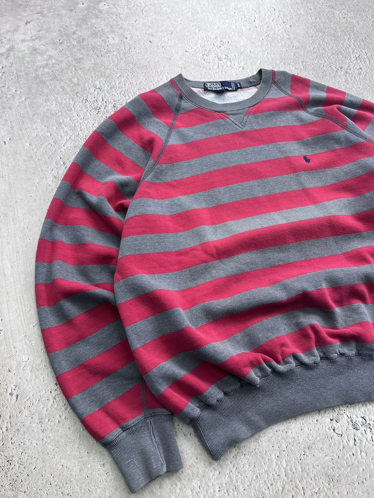 Polo Ralph Lauren × Vintage Polo Ralph Lauren Crewneck Sweatshirt Vintage Old Money Y2K Size US M / EU 48-50 / 2 - 2 Thumbnail