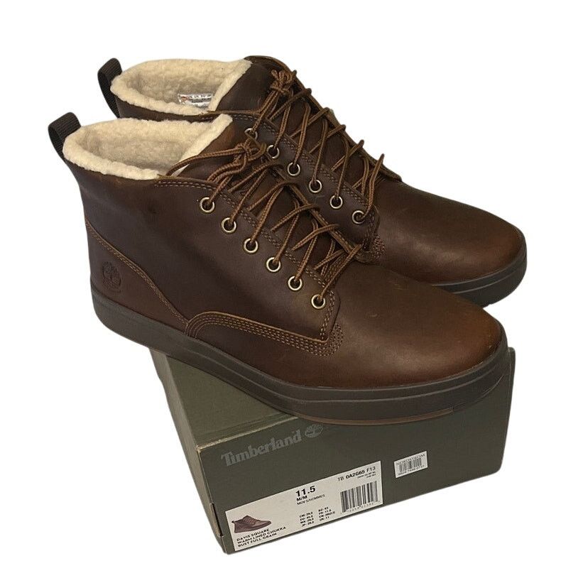 Timberland Timberland Davis Square Warm Lined Chukka Rust Full Grain Size US 11.5 / EU 44-45 - 1 Thumbnail