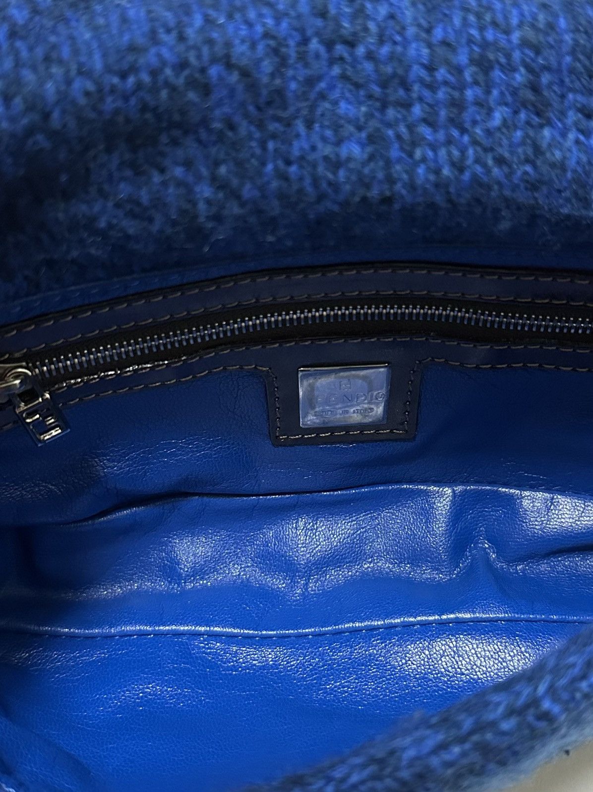 Fendi FENDI Knit Baguette Bag Size ONE SIZE - 9 Thumbnail