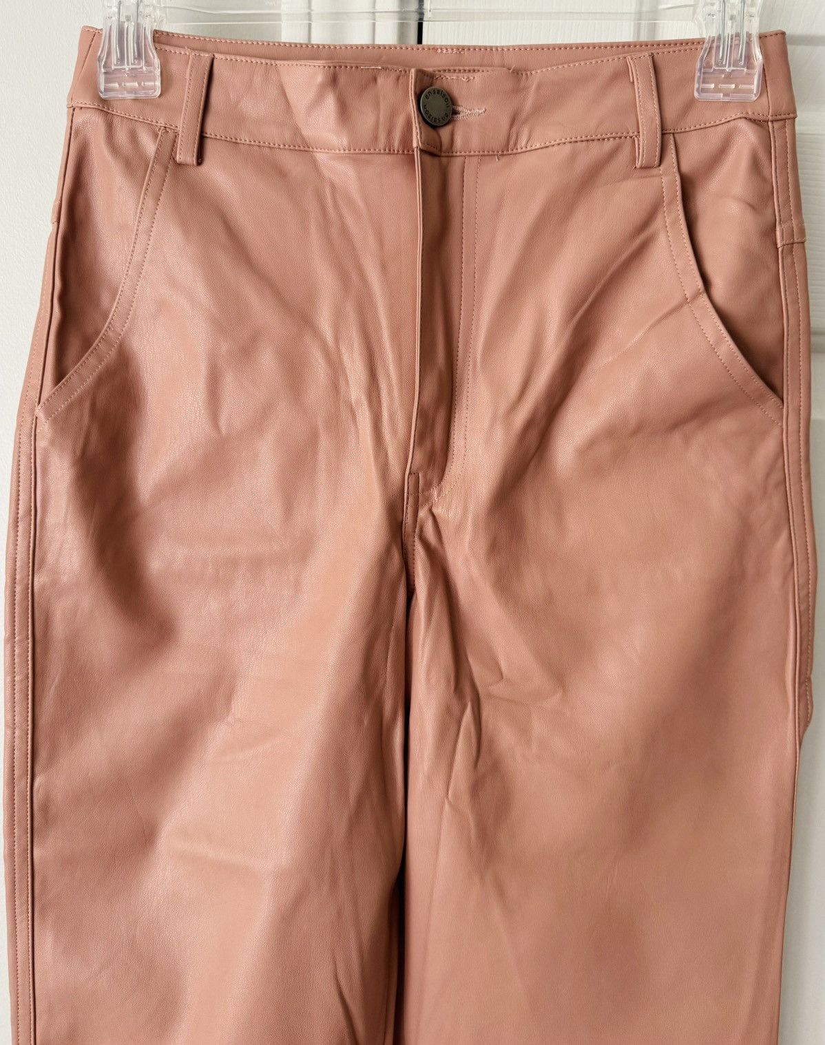 Anthropologie Anthropologie En Saison Lana Faux Leather Trousers, Size XS Size 26" / US 2 / IT 38 - 8 Thumbnail