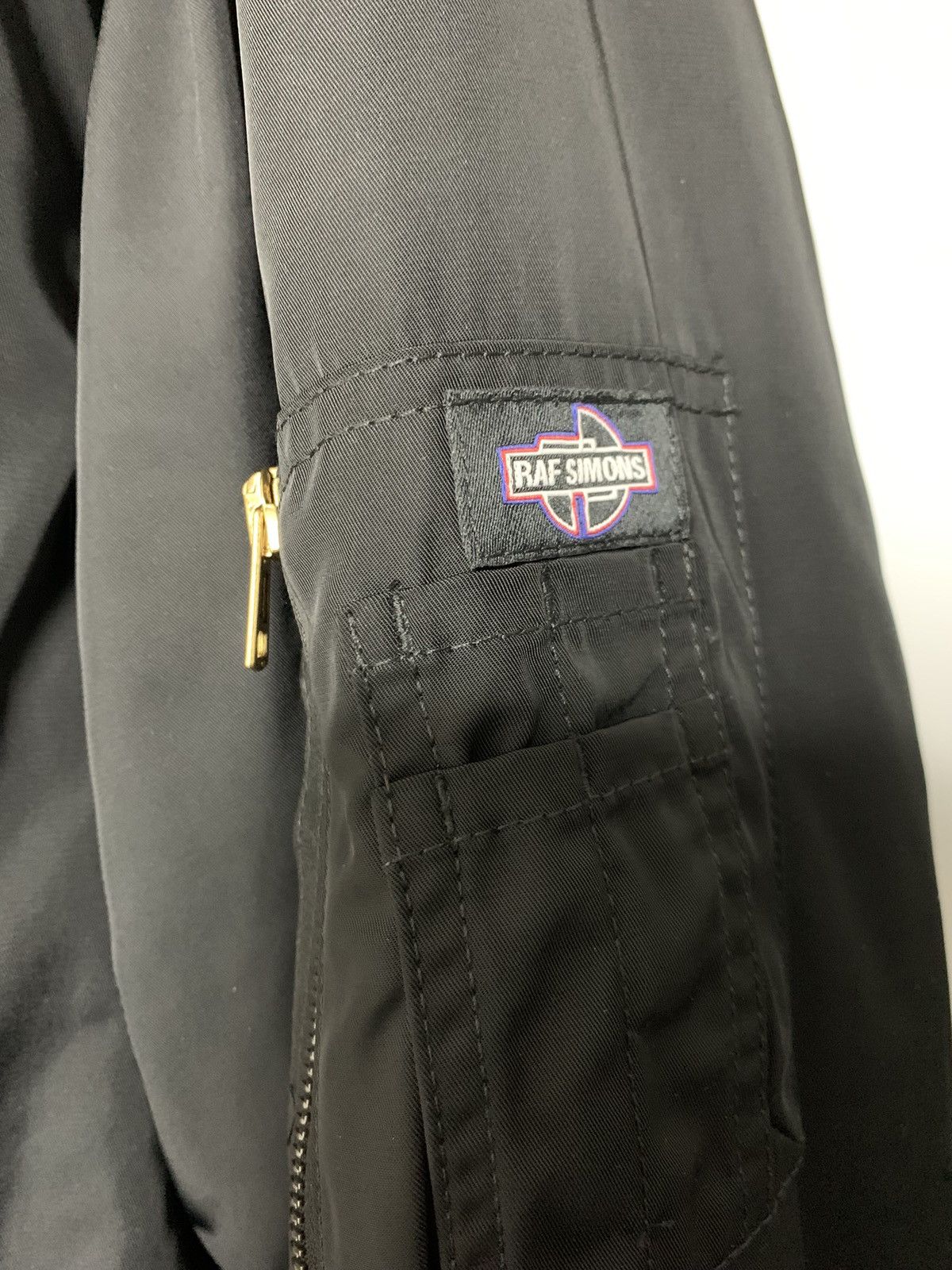 Raf Simons Raf Simons Equanimity Shirting Bomber Jacket - Black 48 Size US M / EU 48-50 / 2 - 3 Thumbnail