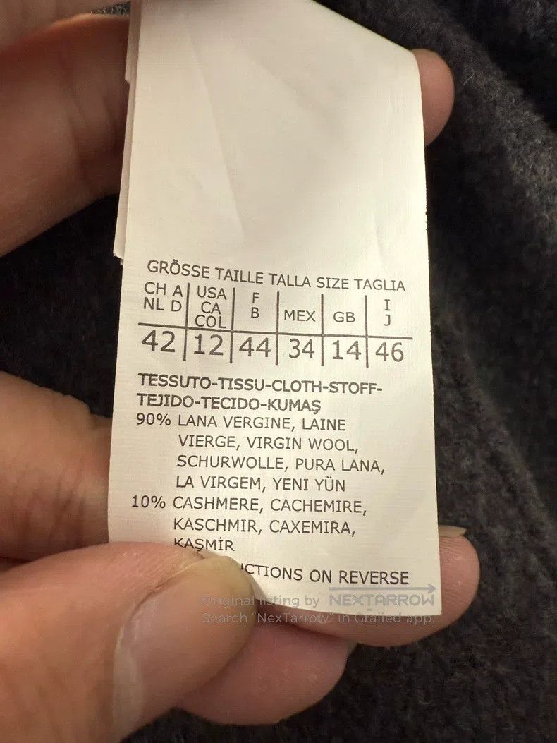 Max Mara Max Mara Wool Coat Size L / US 10 / IT 46 - 4 Thumbnail
